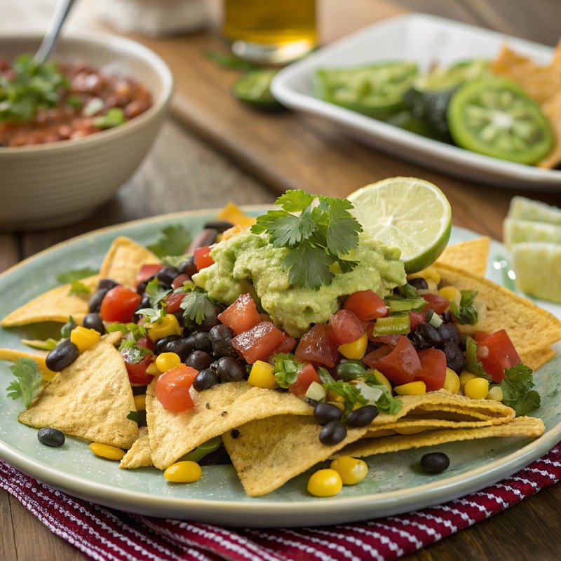 Vegan Loaded Nachos