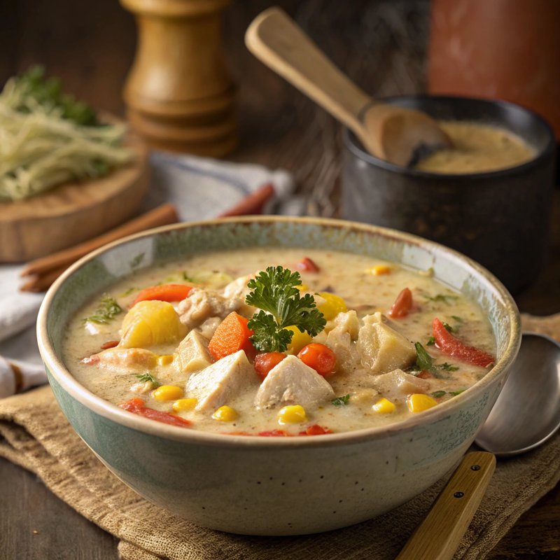 Hearty Chicken Chowder
