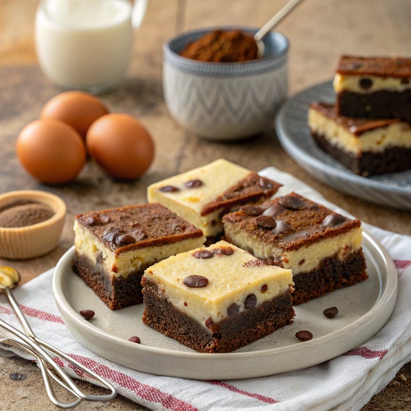 Decadent Cream Cheese Brownies