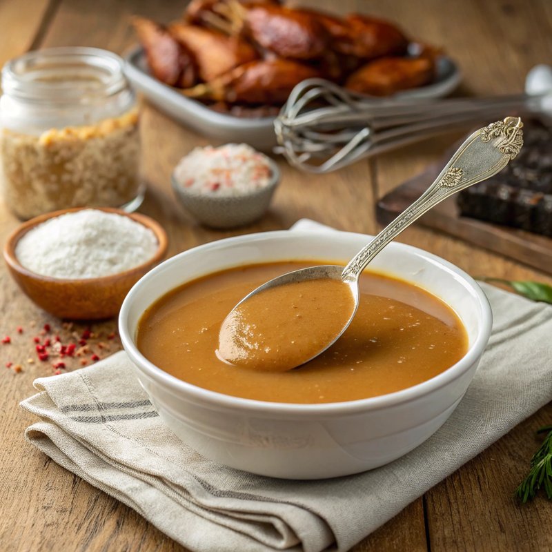 Homemade Chicken Gravy