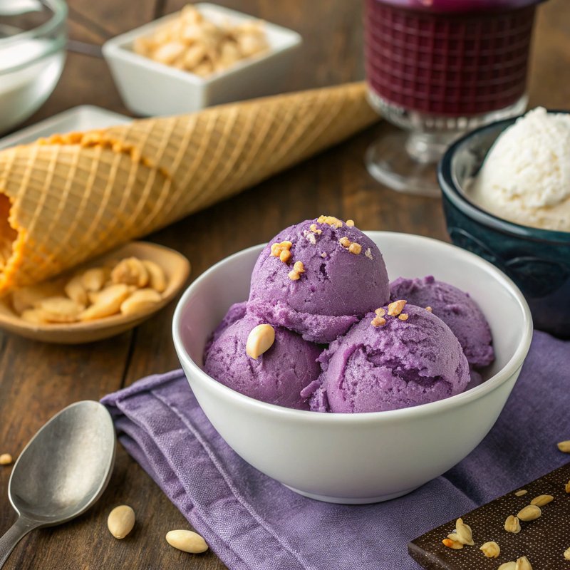 Ube Ice Cream