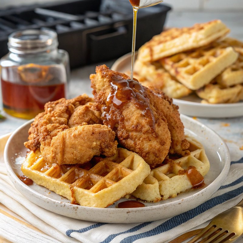 Southern-Style Chicken and Waffles