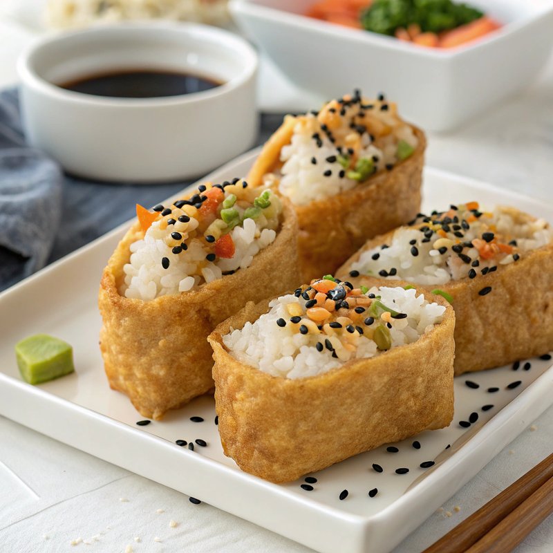 Inarizushi - Stuffed Tofu Pouch Sushi