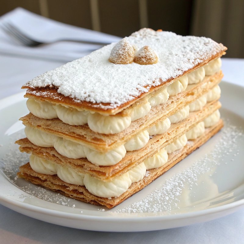 Napoleon Pastry (Mille-Feuille)