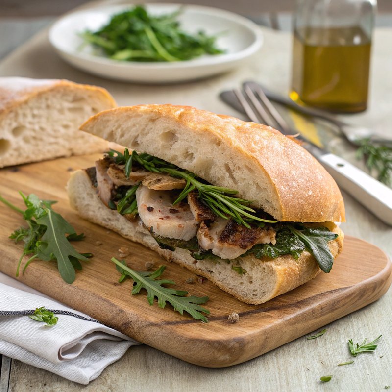 Porchetta Sandwich