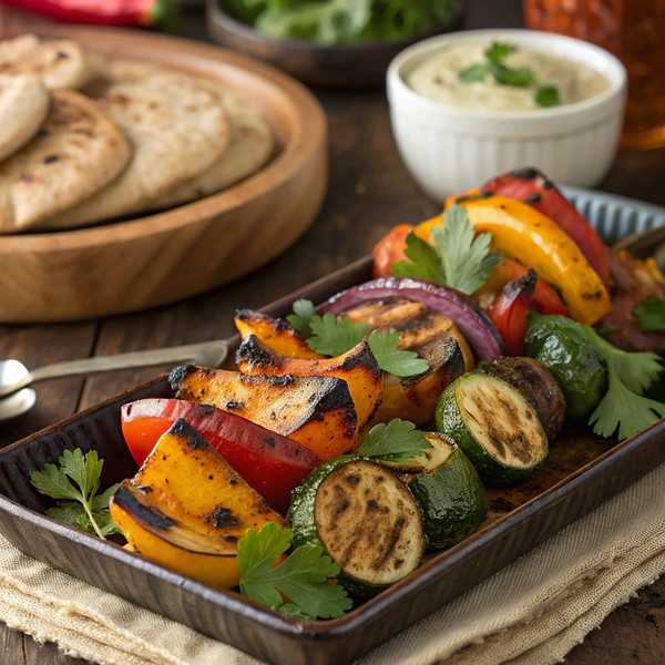 Tandoori Grilled Vegetables
