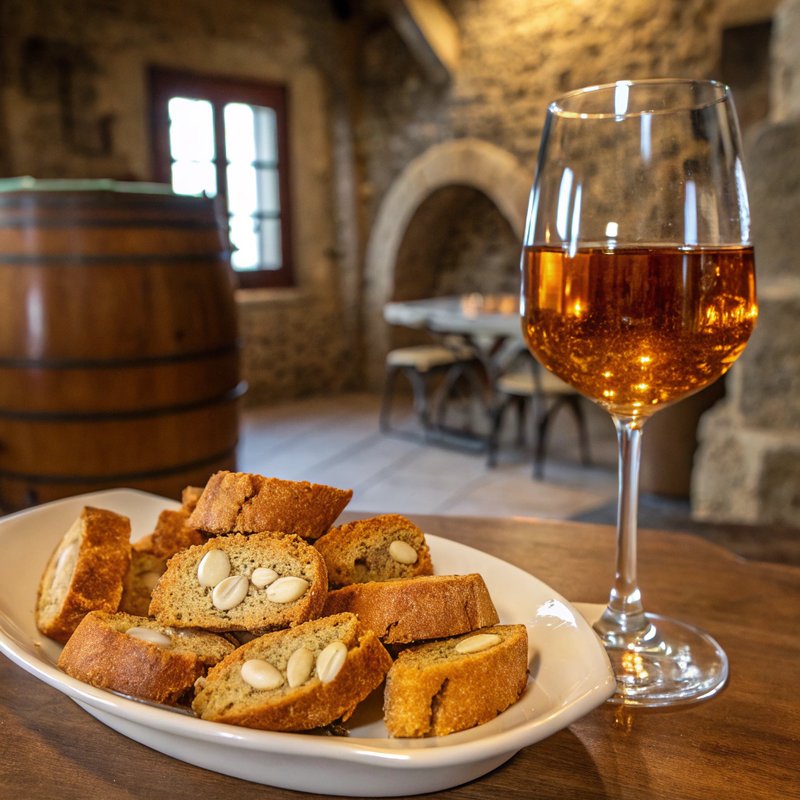 Vin Santo Con Cantucci