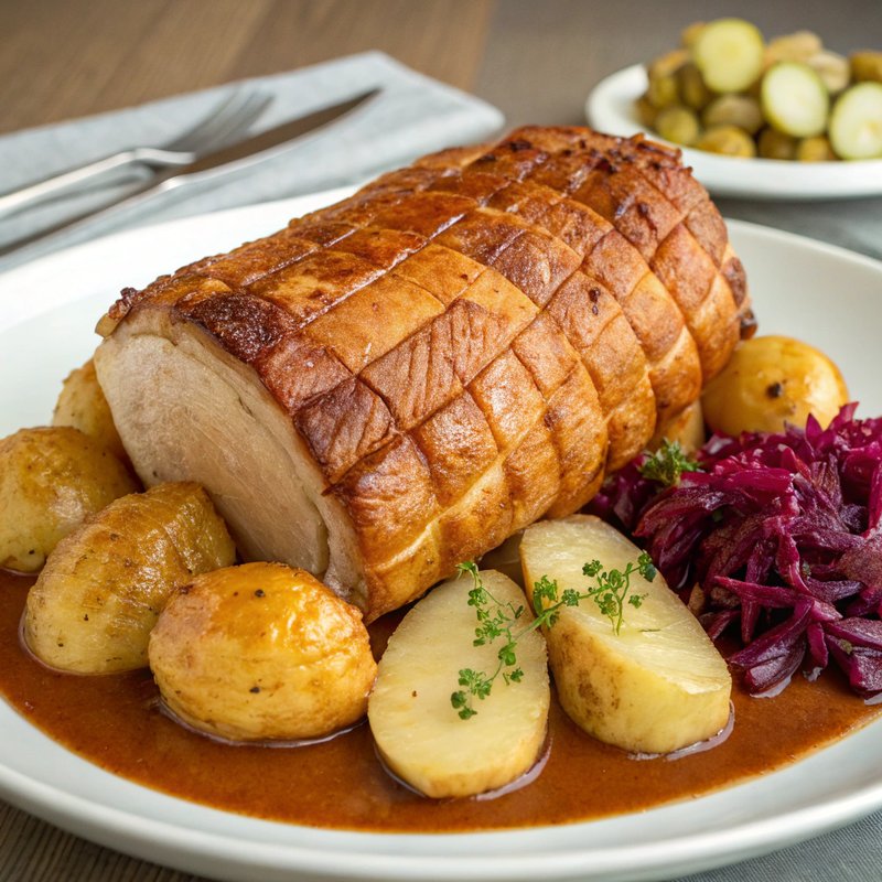 Flæskesteg (Danish Roast Pork)