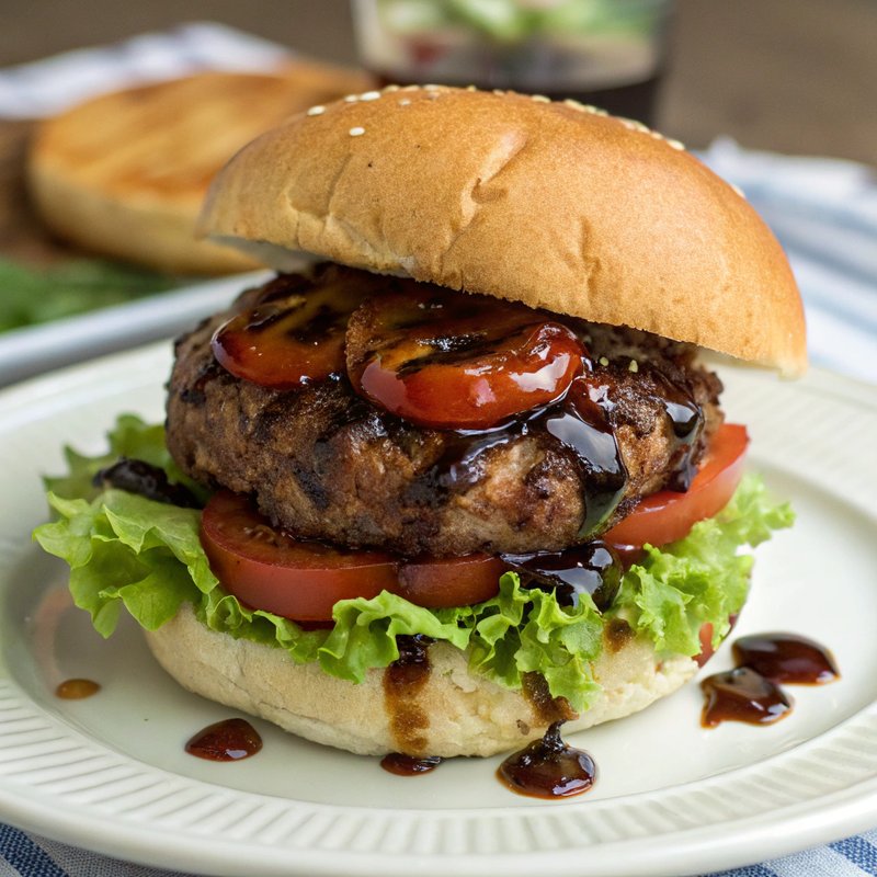 Balsamic Glazed Burger