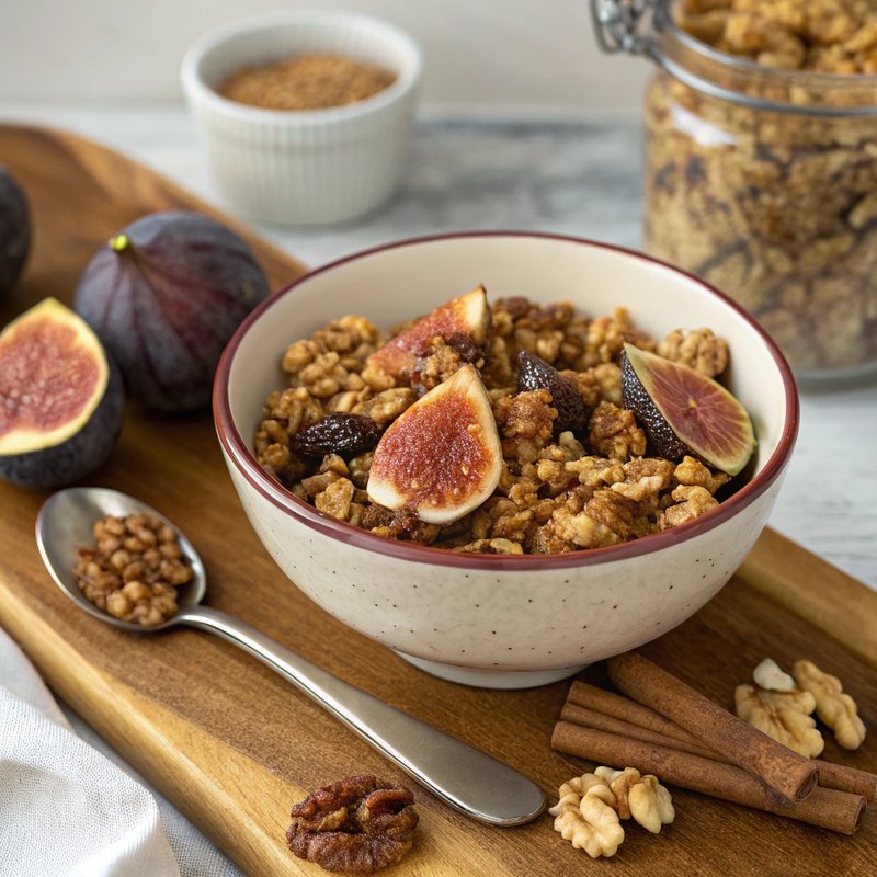 Fig and Walnut Granola