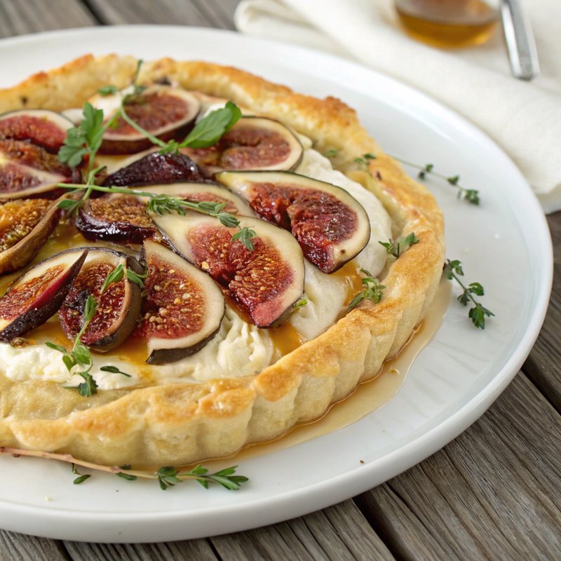 Fig and Ricotta Tart