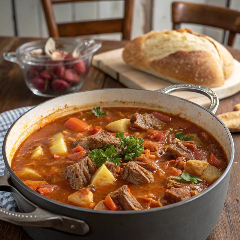 Buseca - Traditional Argentine Tripe Stew