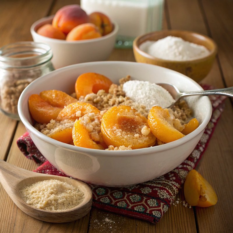 Apricot Crisp Stew