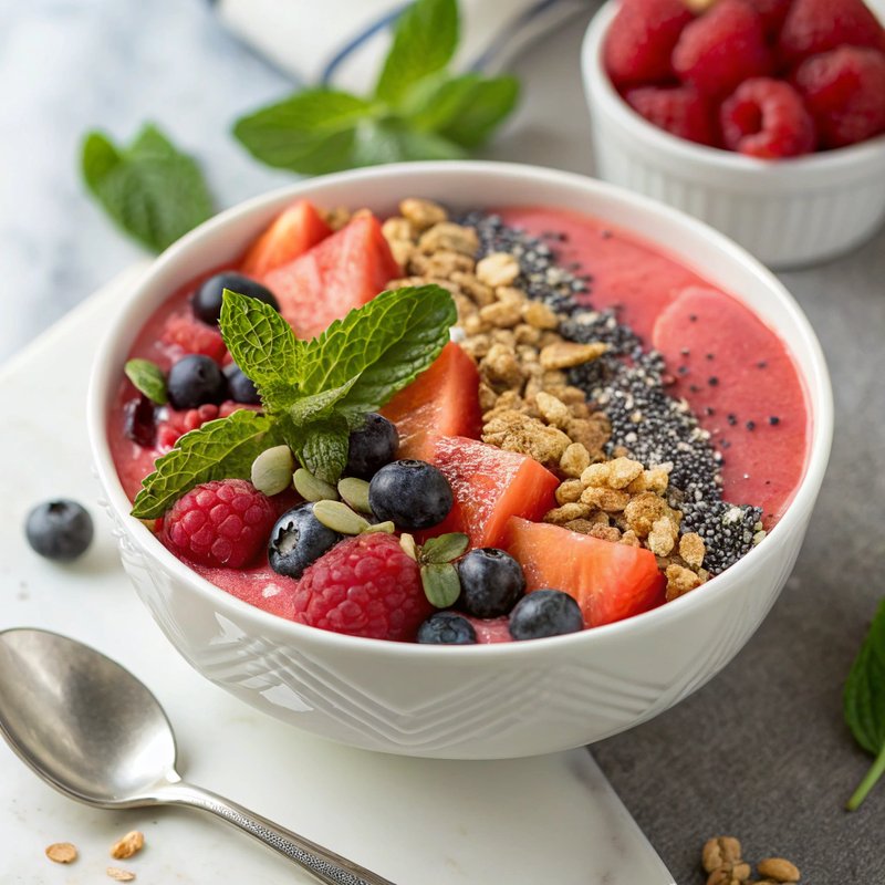 Refreshing Watermelon Smoothie Bowl
