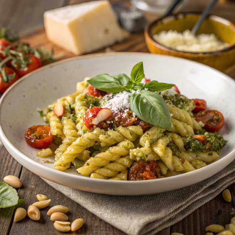 Busiate al Pesto Trapanese