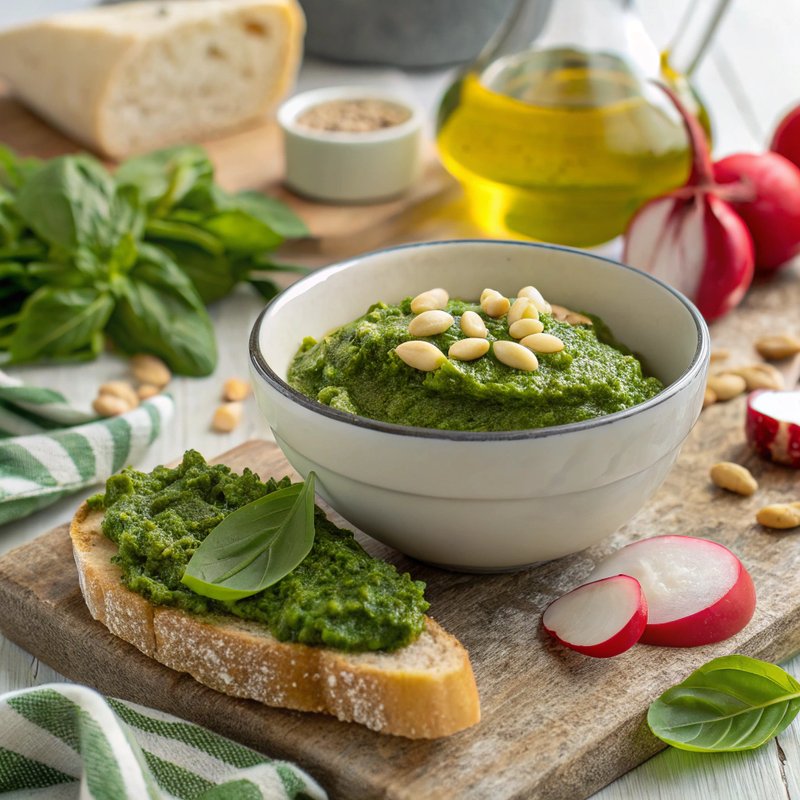 Radish Top Pesto