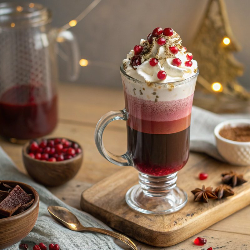 Pomegranate Mocha