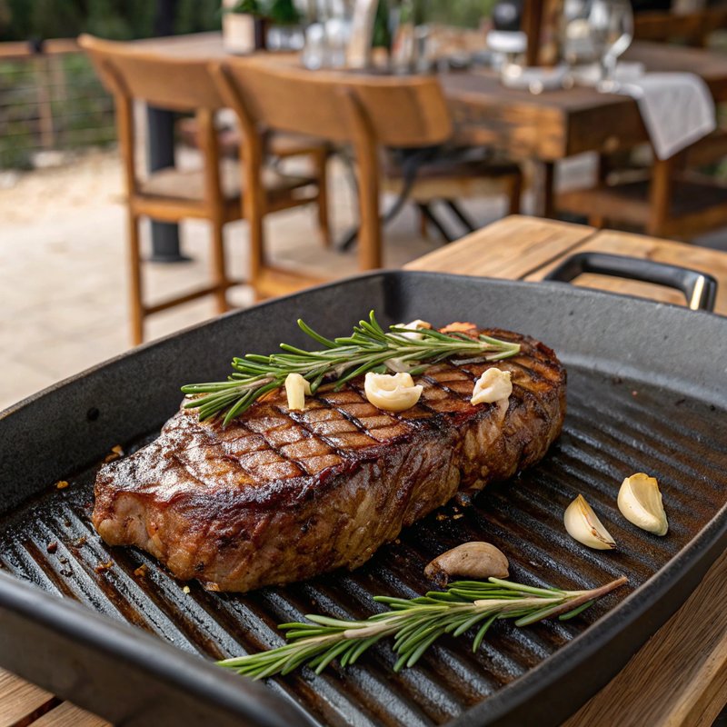 Perfectly Grilled Kobe Beef Steak