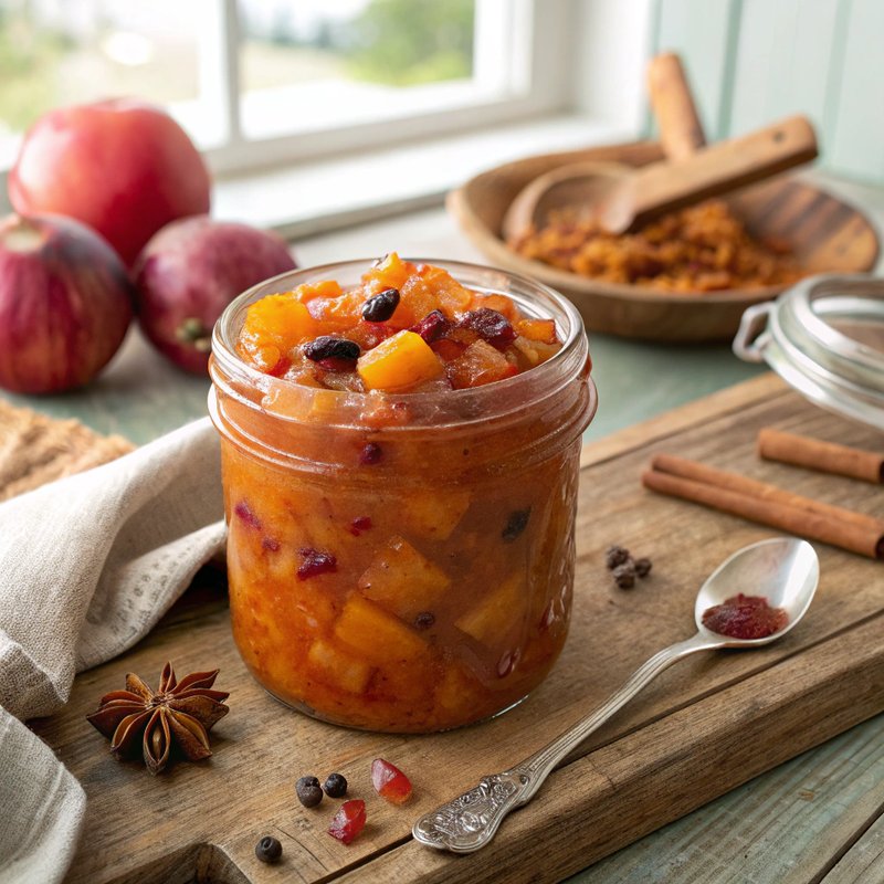 Enhanced Peach Chutney