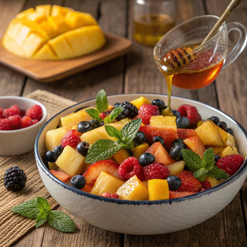Ethiopian Fruit Salad with Tej