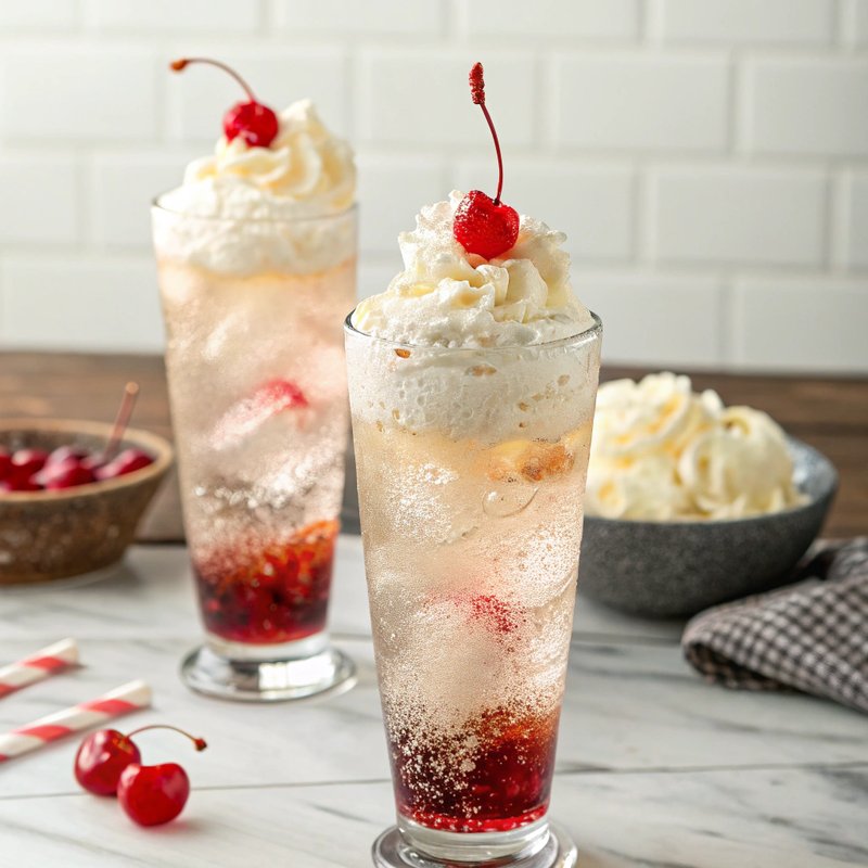 Vanilla Cream Italian Soda