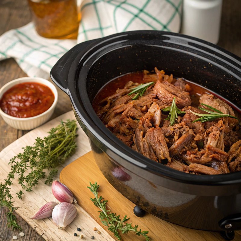 Slow Cooker Pulled Pork