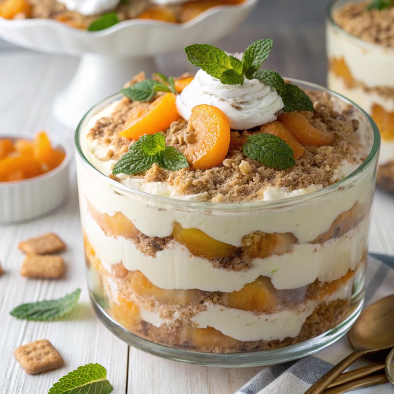 Apricot Crumble Trifle: A Classic British Dessert