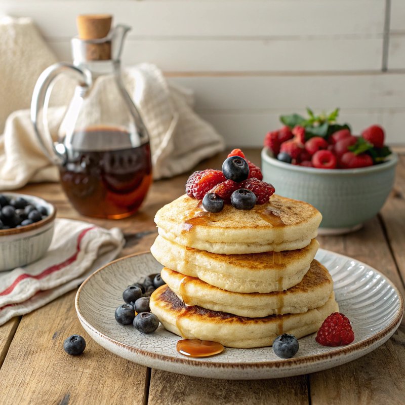 Fluffy Almond Flour Pancakes