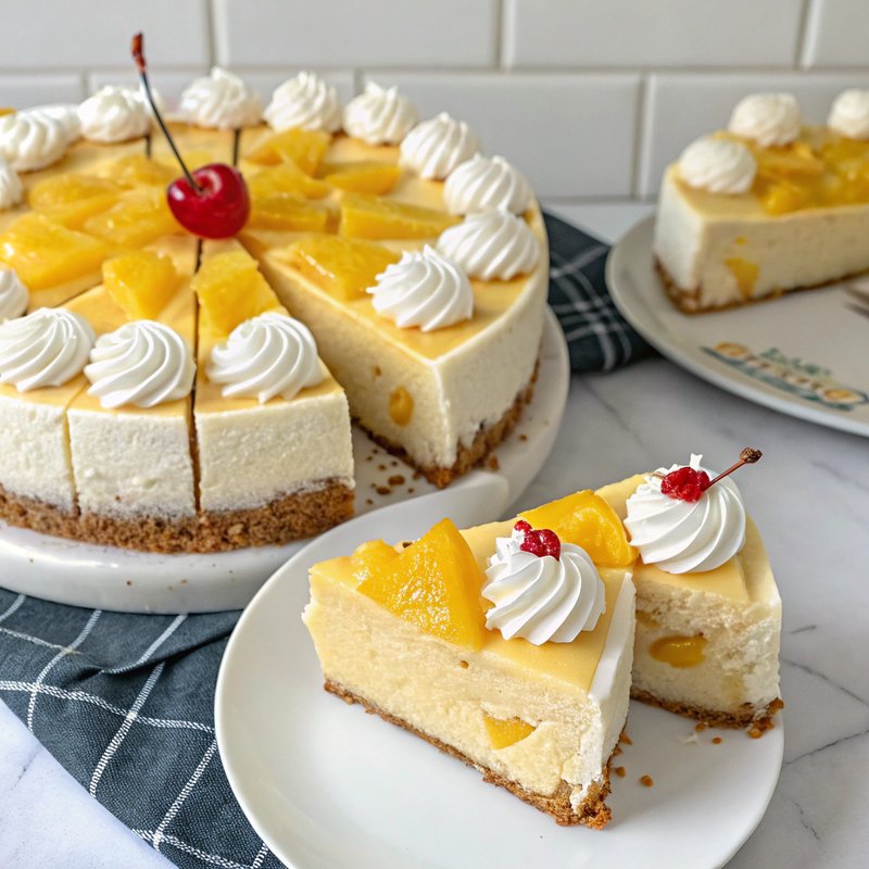 Tropical Pineapple Cheesecake