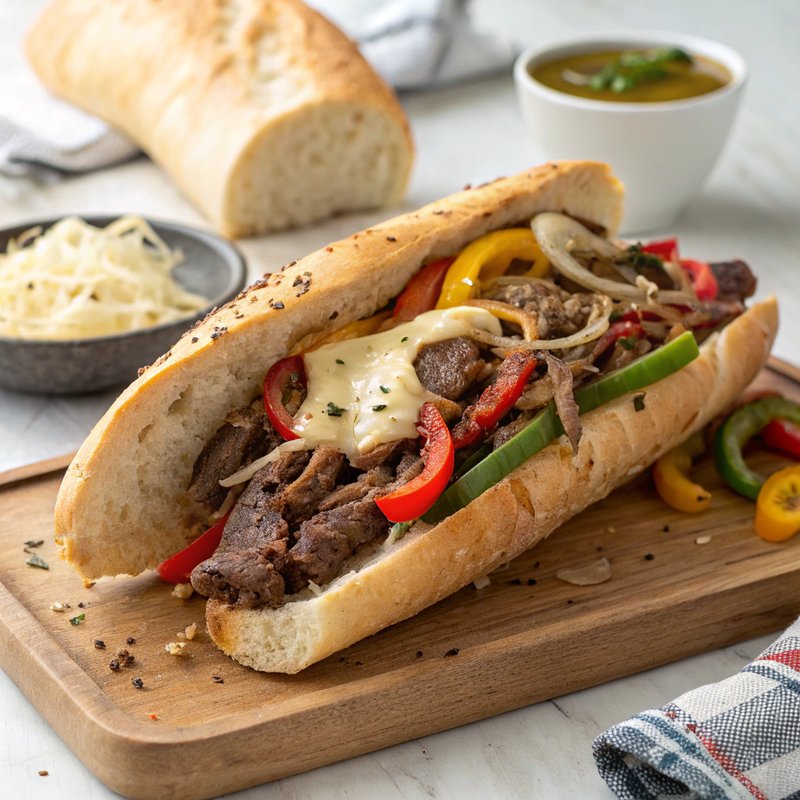 Pepper Steak Sandwich