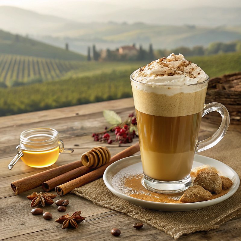 Tuscan Olive Oil Latte