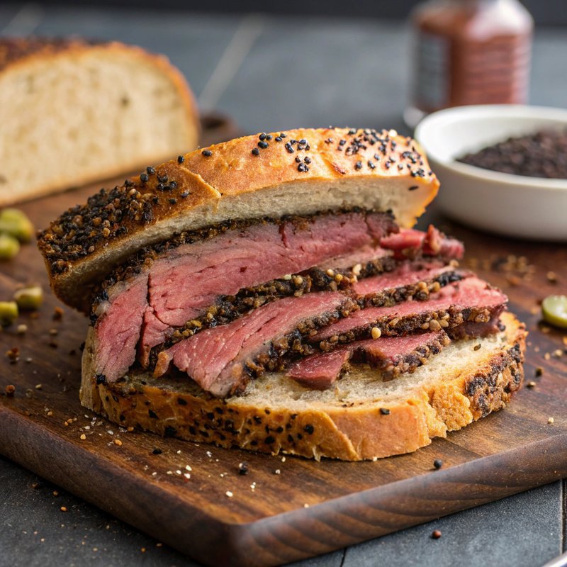 Homemade Smoked Pastrami