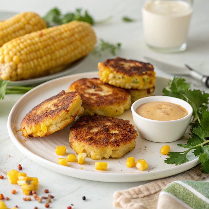 Crispy Corn Fritters