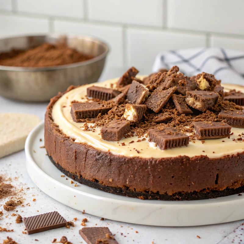 Tim Tam Cheesecake