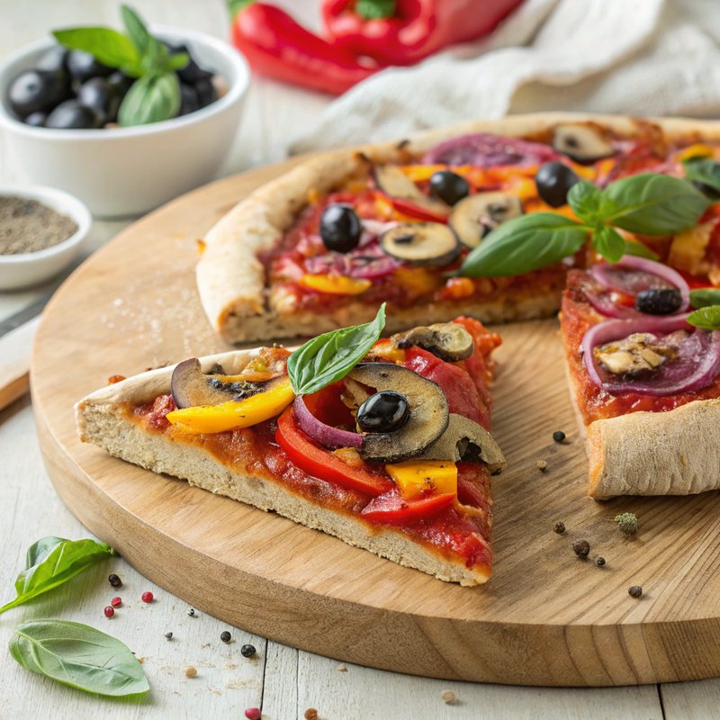 Delicious Vegan Pizza