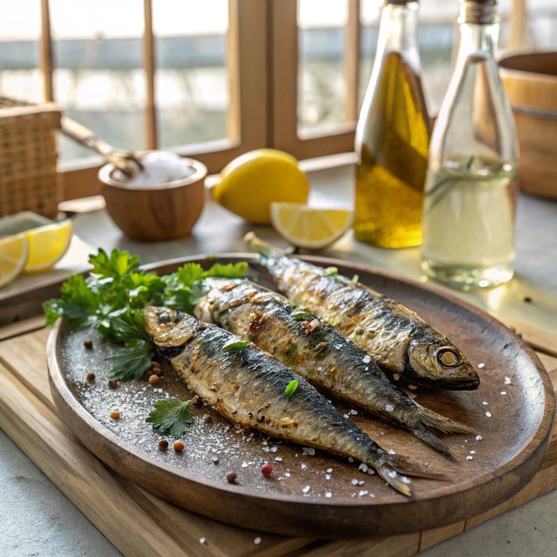 Sardines a La Plancha