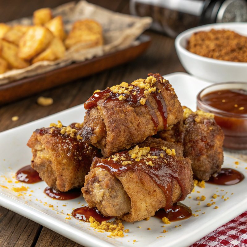Crispy Fried Pork Snoots