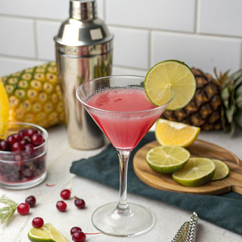 Enhanced Bay Breeze Martini