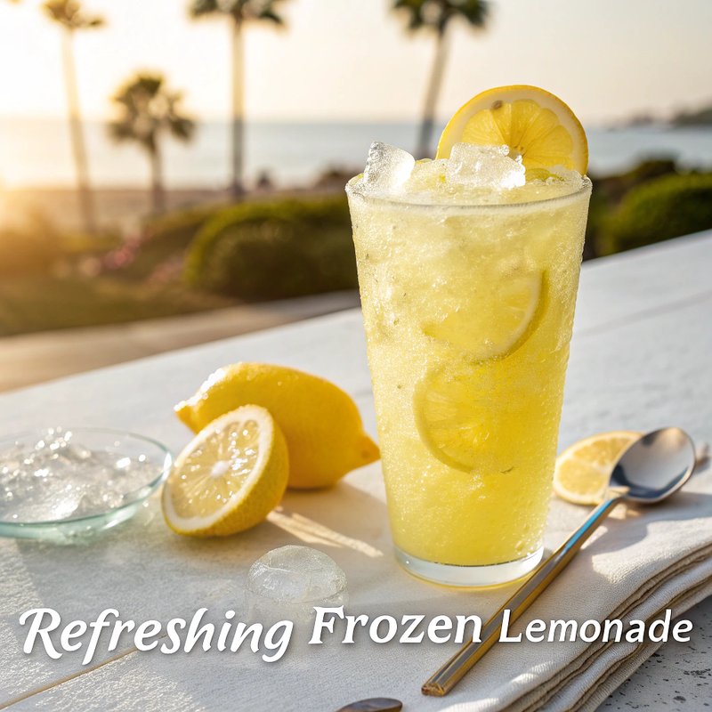 Refreshing Frozen Lemonade