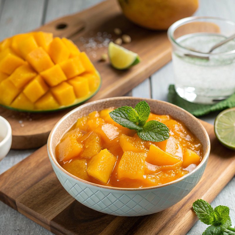 Tropical Mango Compote