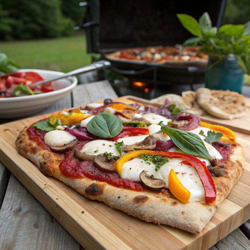 Grilled Pizza
