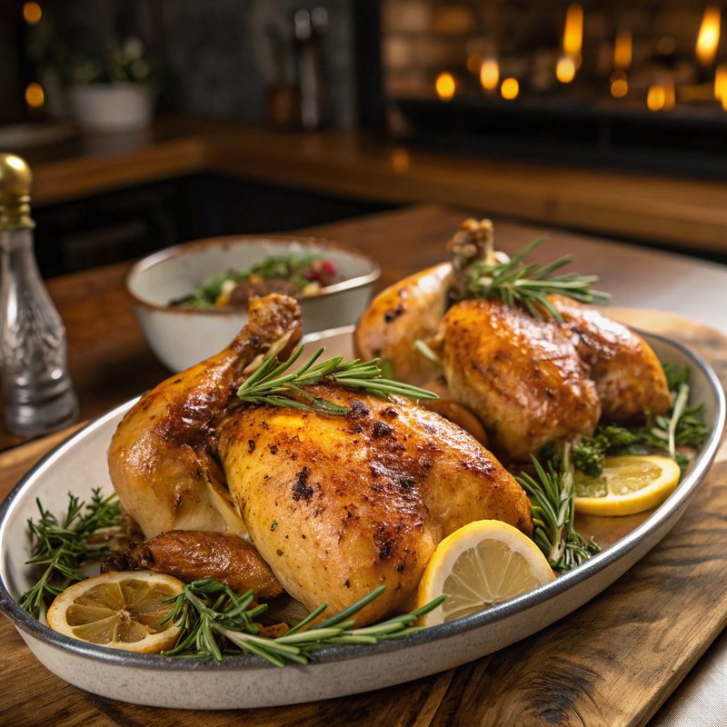 Coquelets Rotis: French-Style Roast Chicken