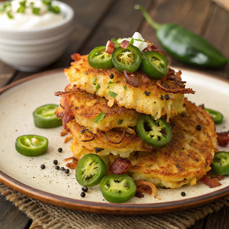 Spicy Jalapeno Hashbrowns