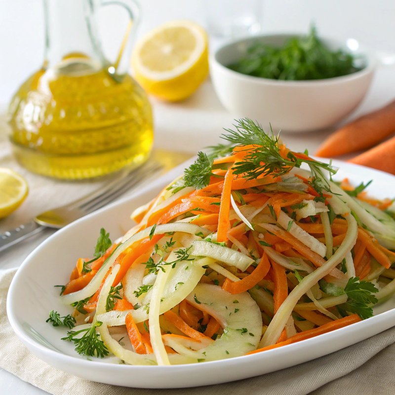 Crunchy Carrot and Fennel Salad
