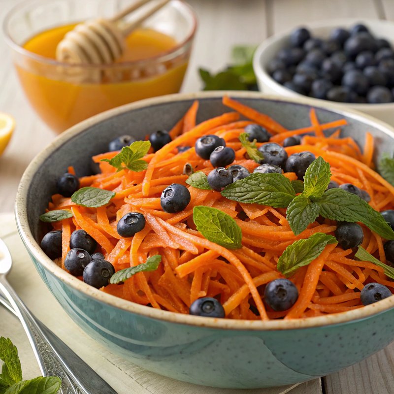 Carrot and Blueberry Salad