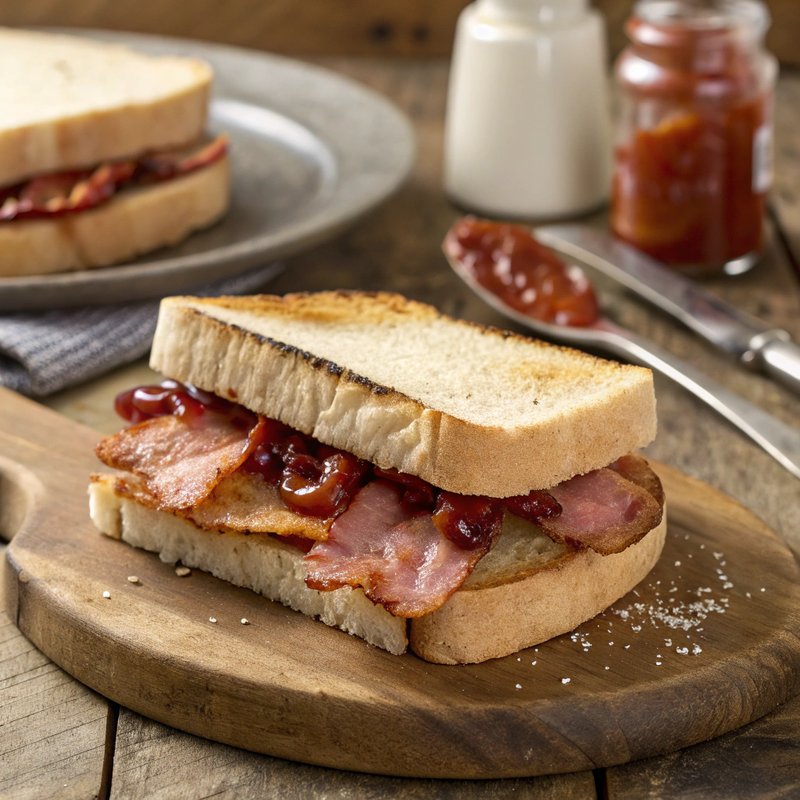 Classic British Bacon Butty