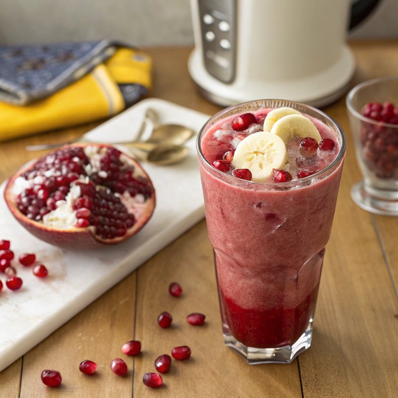 Vibrant Pomegranate Smoothie