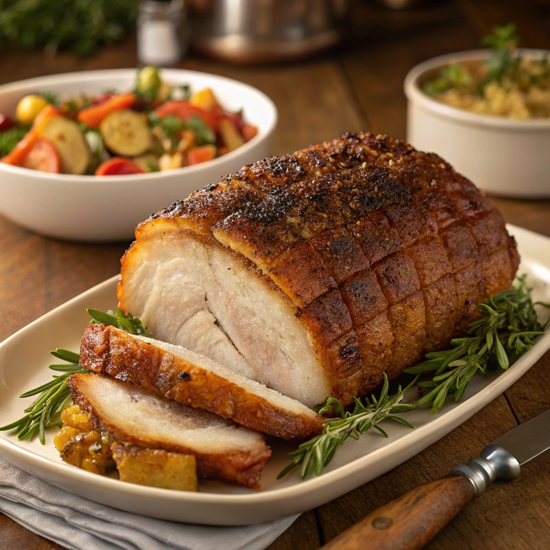 Crispy Oven-Roasted Pork Belly