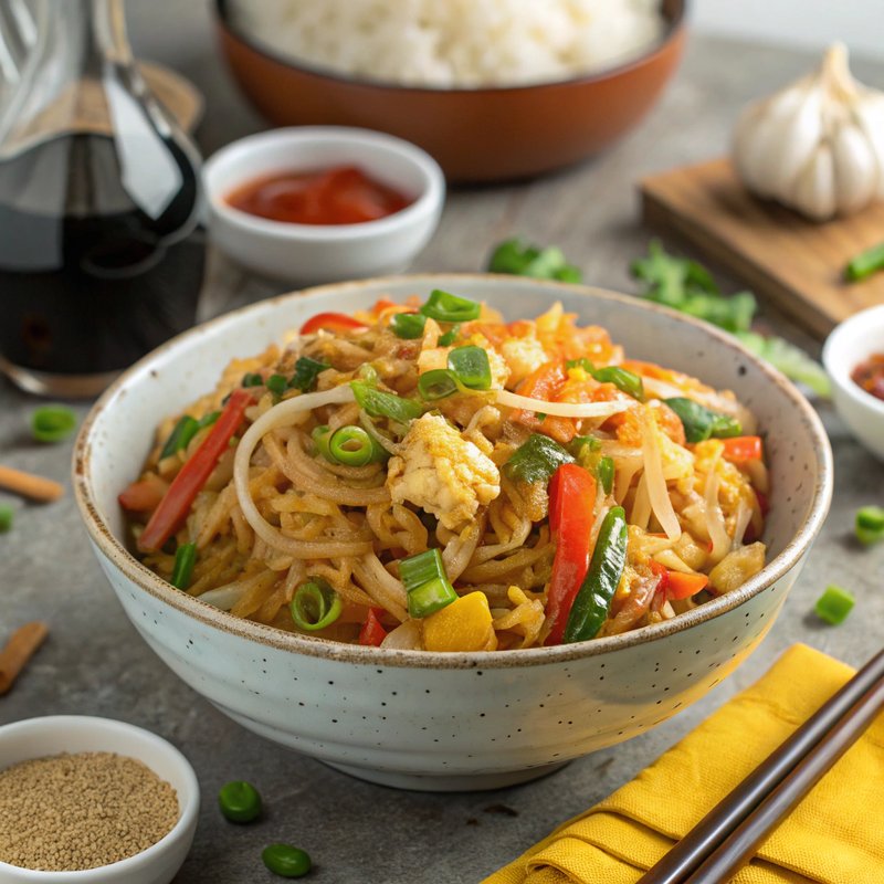 Stir Fried Rice Noodles
