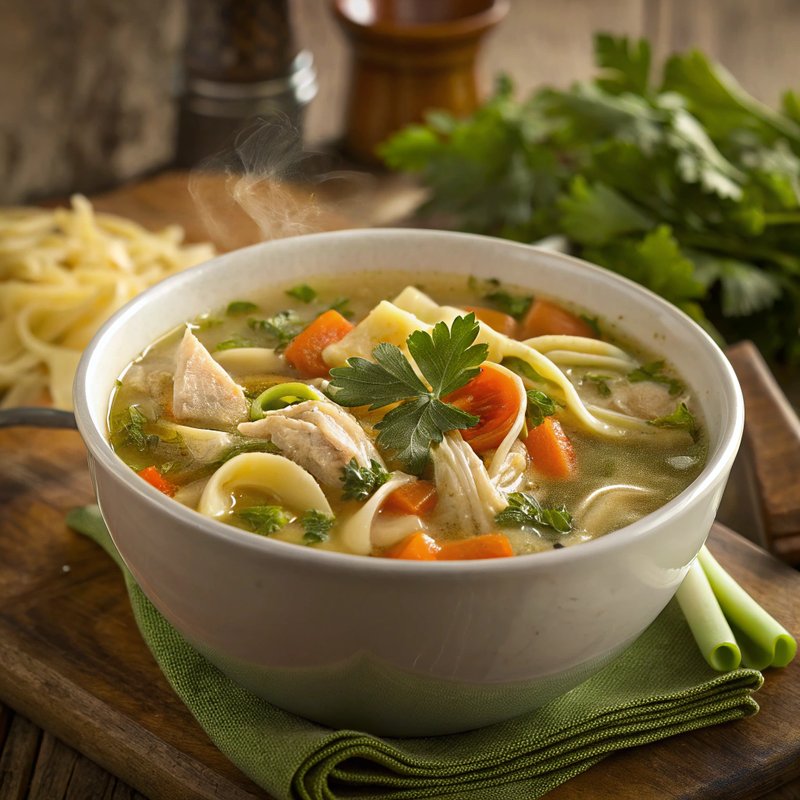Homestyle Chicken Noodle Soup